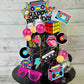 20 Pcs 80S 90S Cake Toppers Retro Hip Hop Cake Decorations For Born In The 80'S 90S Decade Throwback Party Decorations Supplies