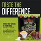 Top Notch Wagon Wheels Jerky - High Protein Snacks For Kids And Adults Made From Locally Raised Beef - Flavorful Rounds Of Premi