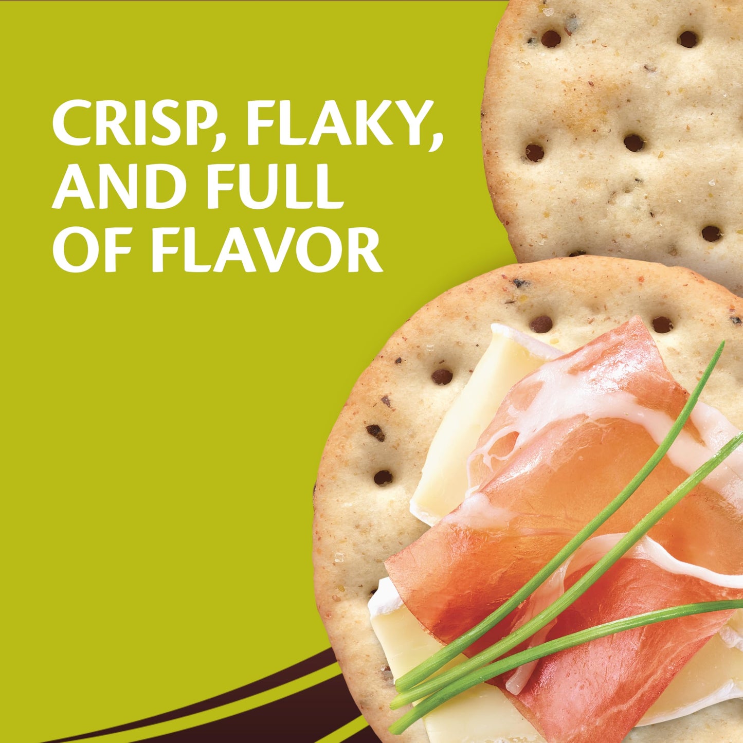 Breton Gluten Free Olive Oil and Cracked Pepper Crackers Bulk (Pack of 6) - Entertaing Pack, Non-GMO, Plant-Based, For Snacking,
