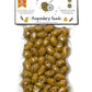 Pack of 4 Variety Mix Olives in Vacuum, 2 Greek Olive Varieties with 4 flavors, Freshly Sealed Olives with Extra Virgin Oil 4X20