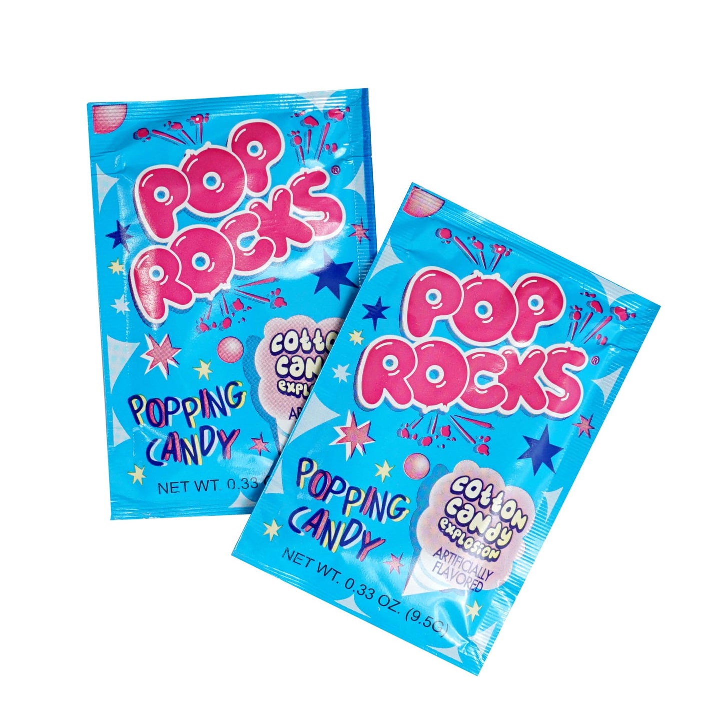 Pop Rocks Cotton Candy, 24 Pack, Fun Candy For Kids