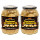 MW Polar Whole Marinated Mushrooms, 35 oz Glass Jar, Pack of 2