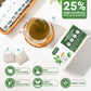LeafLea Soursop Leaf Tea Bags - Natural Digestive Support, Caffeine-Free, 40 Bags