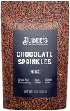 Judee'S Chocolate Sprinkles 4 Oz - Gluten-Free And Nut-Free - Brighten Up Your Baked Goods - Great For Cookie And Cake Decoratio
