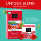 HAWAIIAN NATURAL T·E·A Organic Hibiscus Bliss Herbal Tea, Caffeine-Free, 60 Tea Bags, Vegan, Keto-Friendly, 20 Count (Pack of 3)