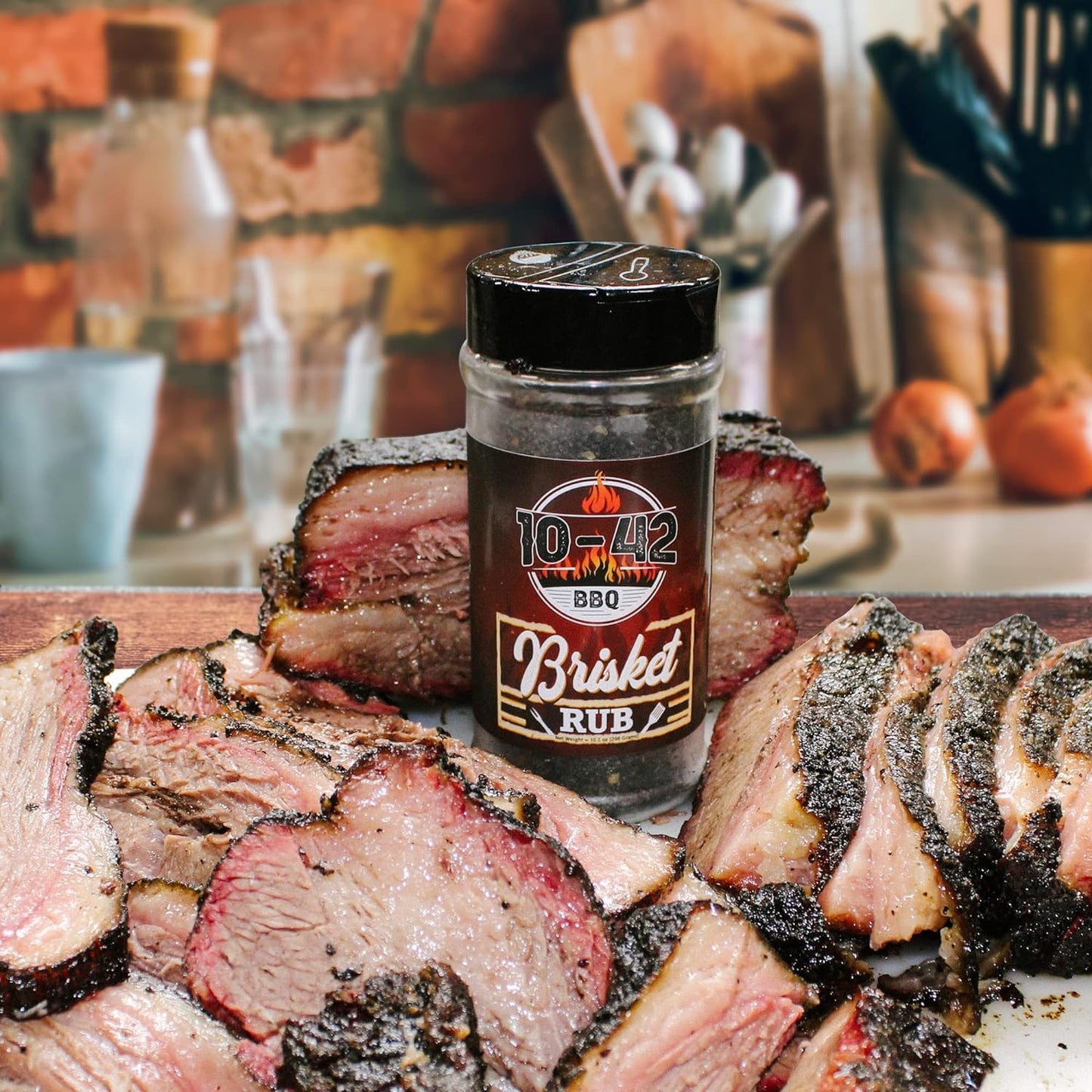 Five Star Seasonings BBQ Brisket Rub, All-Natural Spice Seasoning, 10.5 oz, No MSG, Ideal for smoky aroma and Grilling