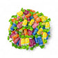 Sour Fruit Chews Assorted Candy Mix, 5 Tangy Flavors, Sour Tootsie Roll Taffies, Gluten Free & Peanut Free, Perfect For Parties