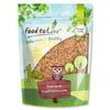 Food to Live Toasted Hulled Sesame Seeds, 2 Pounds - Crunchy and Nutritious Snack, Oven Roasted, Unsalted, No Oil Added, Perfect