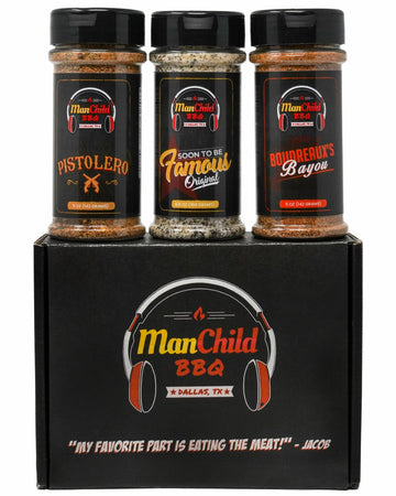 Five Star Seasonings BBQ Rub Gift Set | All Natural Spice Dry Rubs | 1.67 oz (Pack of 3) for Pork, Beef, Chicken, Ribs, Steak, Seafood