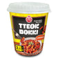OTOKI Tteokbokki Cup, Korean Style Soft Chewy Hot Rice Cakes, Korean Street Instant Spicy Food- Quick & Easy to Prepare (Origina