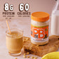 PBfit All-Natural Peanut Butter Powder 15 Ounce, Peanut Butter Powder from Real Roasted Pressed Peanuts, Low in Fat High in Prot