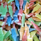 Wax Bottles - Nostalgic Retro Assorted Fruity Liquid Inside Chewy Wax Bottles 1 lb in a Resealable Bag