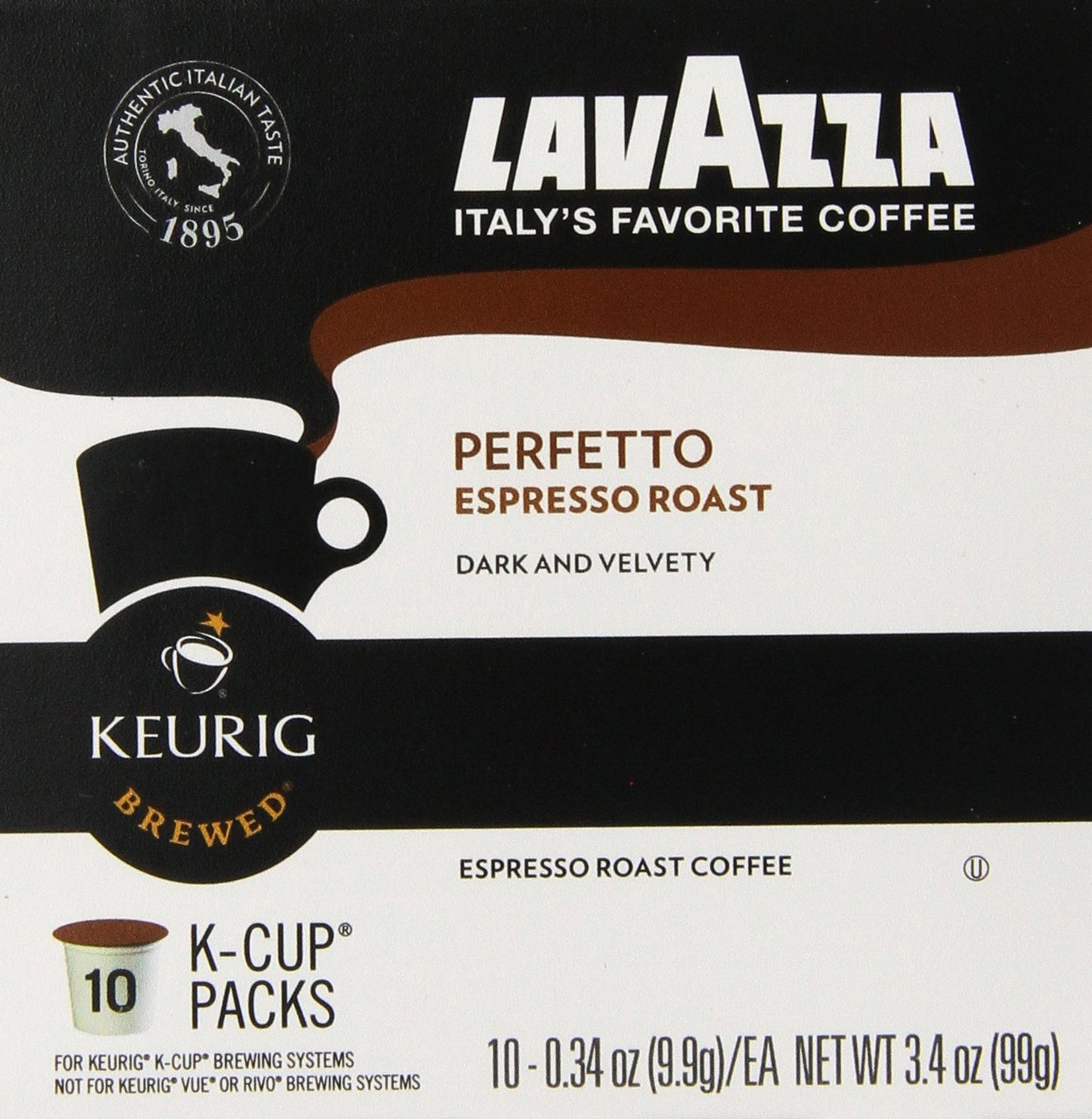 Keurig Perfetto Coffee K-Cups - 10 Count, Pack of 6, 60 Count Total