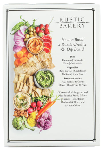 RUSTIC BAKERY Organic Rosemary Olive Oil Flatbrd Bites, 4 OZ