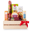 Hickory Farms Enhanced Signature Beef Meat & Cheese Gift Basket | Charcuterie Food | Salami | Summer Sausage | Fathers Day | Mothers Day | Easter | Christmas | Holiday | Housewarming | Gourmet | Sympathy | Care Package?