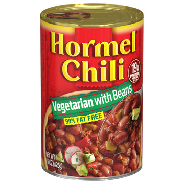 Hormel Vegetarian Chili with Beans, 15-Ounce Pack of 12, Model 27308