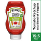 Heinz Tomato Ketchup with Veggies, 19.5 oz, 1.2 lb Pack