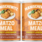 Manischewitz Matzo Meal, 16 Oz Resealable Canister, (2 Pack - Total 2Lbs) Kosher For Passover