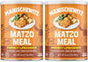 Manischewitz Matzo Meal, 16 Oz Resealable Canister, (2 Pack - Total 2Lbs) Kosher For Passover