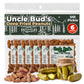 Jerky-n-Spice Uncle Buds Dill Pickle Deep Fried Peanuts - 6-Pack, High-Protein Snack, Salted, Made in the USA, 7x7x7 inches