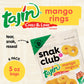 Snak Club Gummy Candy Rings with Chili and Lime, Gluten-Free, Vegan, 5 oz (Pack of 6), Green and Pink
