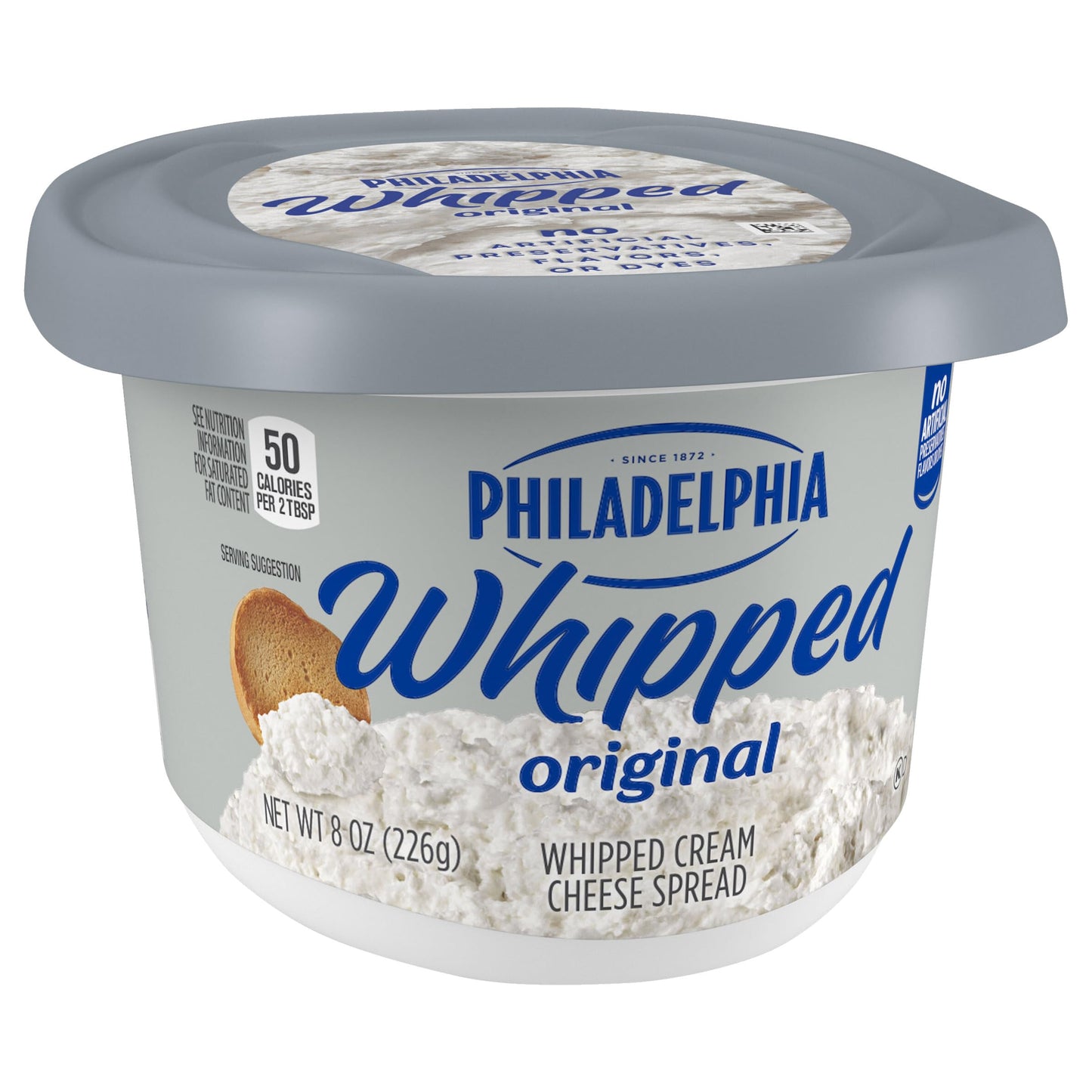 Philadelphia Original Whipped Cream Cheese Spread, 8 oz Tub