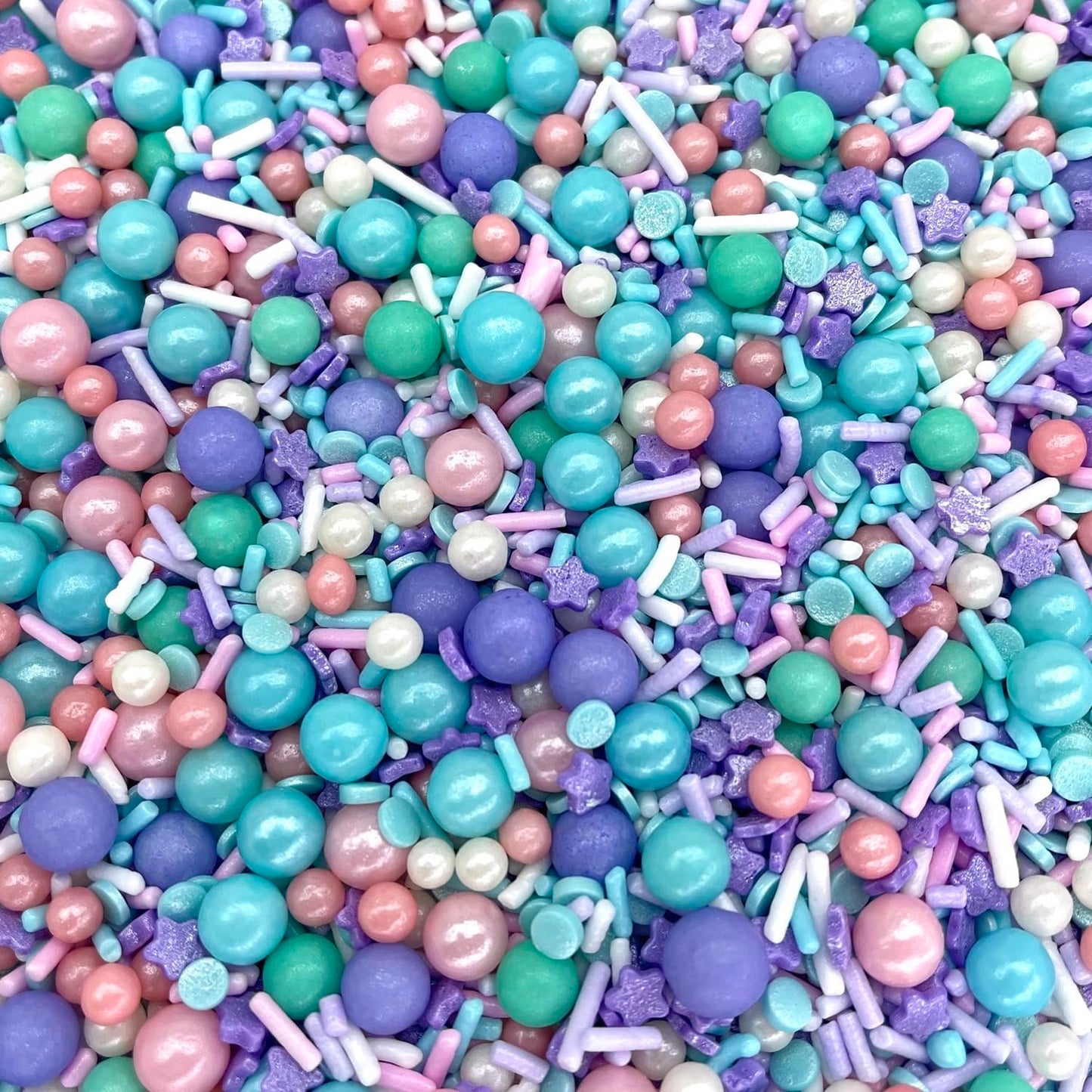 Sprinkles | Mermaid Sprinkles | 4 oz | Cupcake Sprinkles | Cake Sprinkles | Purple and Teal Sprinkles | Manvscakes