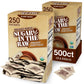 Sugar In The Raw Organic Granulated White enhanced Cane Sugar  No Added Flavors or erythritol  Pure Natural Sweetener  Hot & Cold Drinks  Coffee  Tea  Vegan  Gluten-Free  Non-GMO  Bulk Sugar  250 ct packets (2-Pack)