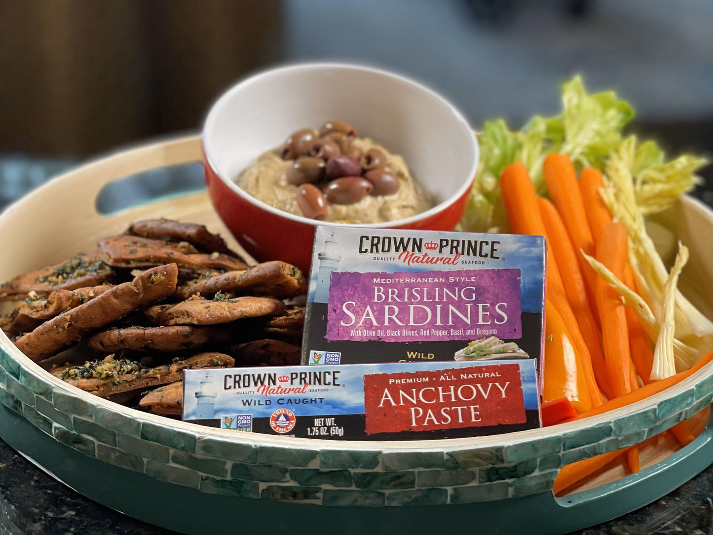 Crown Prince Natural Anchovy Paste, 1.75-Ounce Tubes (Pack Of 12)