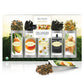 Tea Forte Single Steeps Loose Leaf Classic Tea Sampler, Assorted Variety Tea Box, Single Serve Pouches, 15 Count (Pack Of 1)