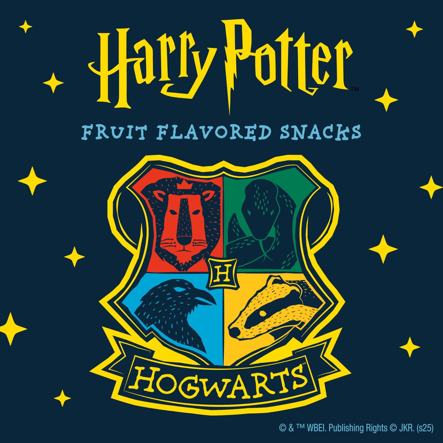 Harry Potter Fruit Flavored Snacks, Fat Free and Gluten Free, 8 oz, 10 Pouches