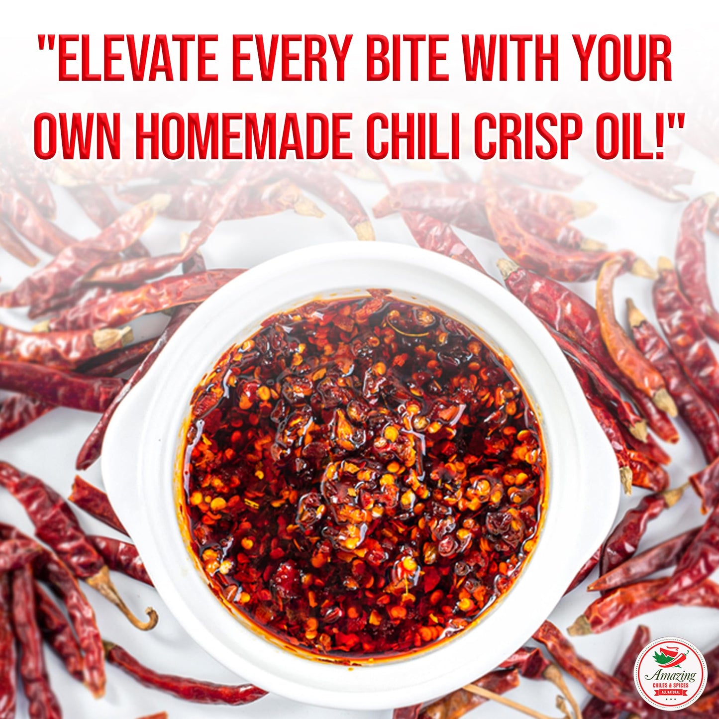 Sichuan Chili Flakes, 8 Oz - Traditional Red Pepper Spices And Szechuan Seasoning For Thai, Korean, Mexican, And Asian Dishes, A