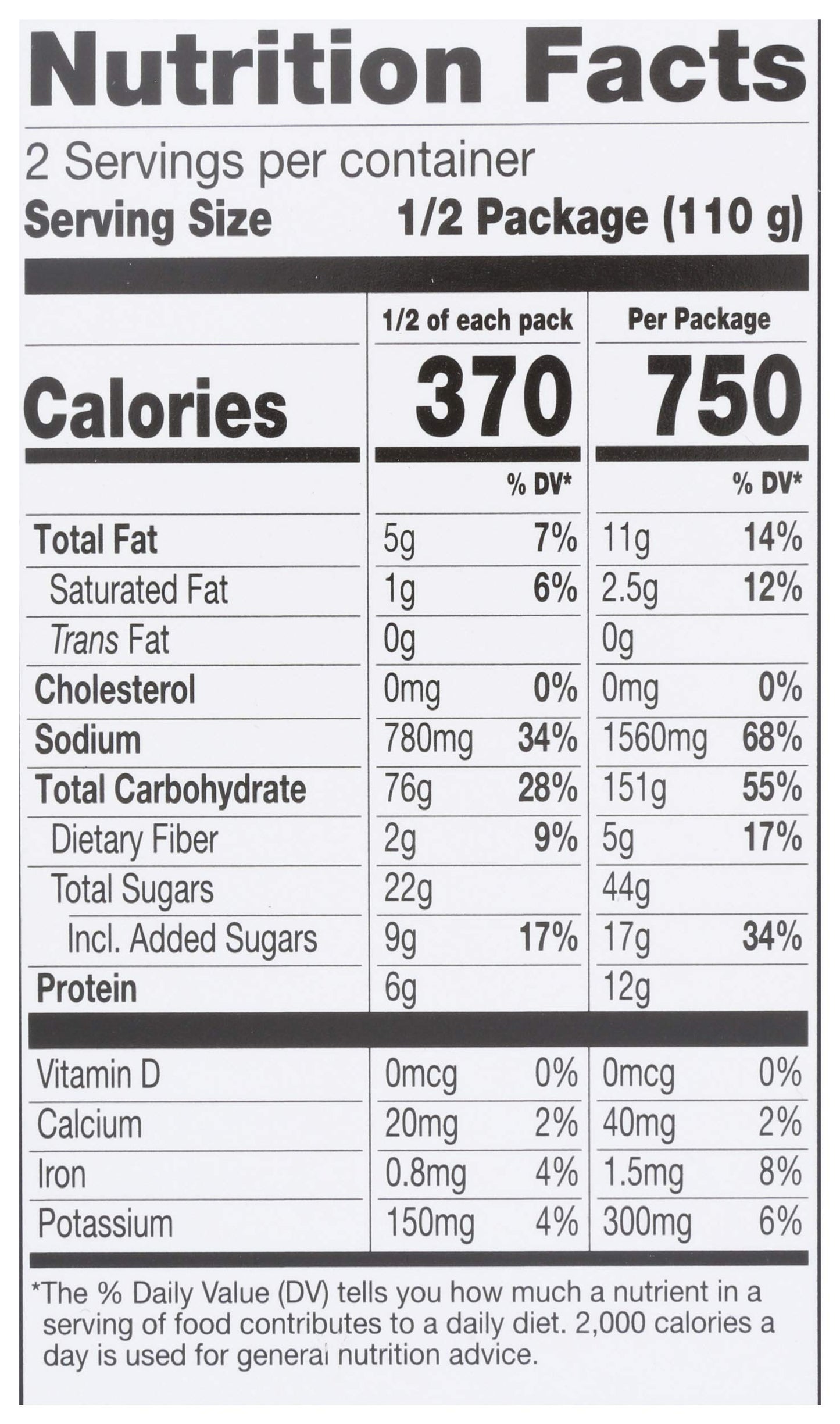 Blue Dragon Pad Thai Kit, Pre-portioned Sauce, Rice Noodles, Peanuts, 7.7 oz (Pack of 6)