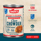 Snows Manhattan Clam Chowder, 15 oz Can - 11g Protein per Serving - Ready-to-Serve Authentic Manhattan Style Recipe (Pack of 6)
