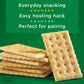 Club Crackers, Lunch Snacks, Snack Crackers, Sweet Hawaiian, 13.7oz Box (1 Box)