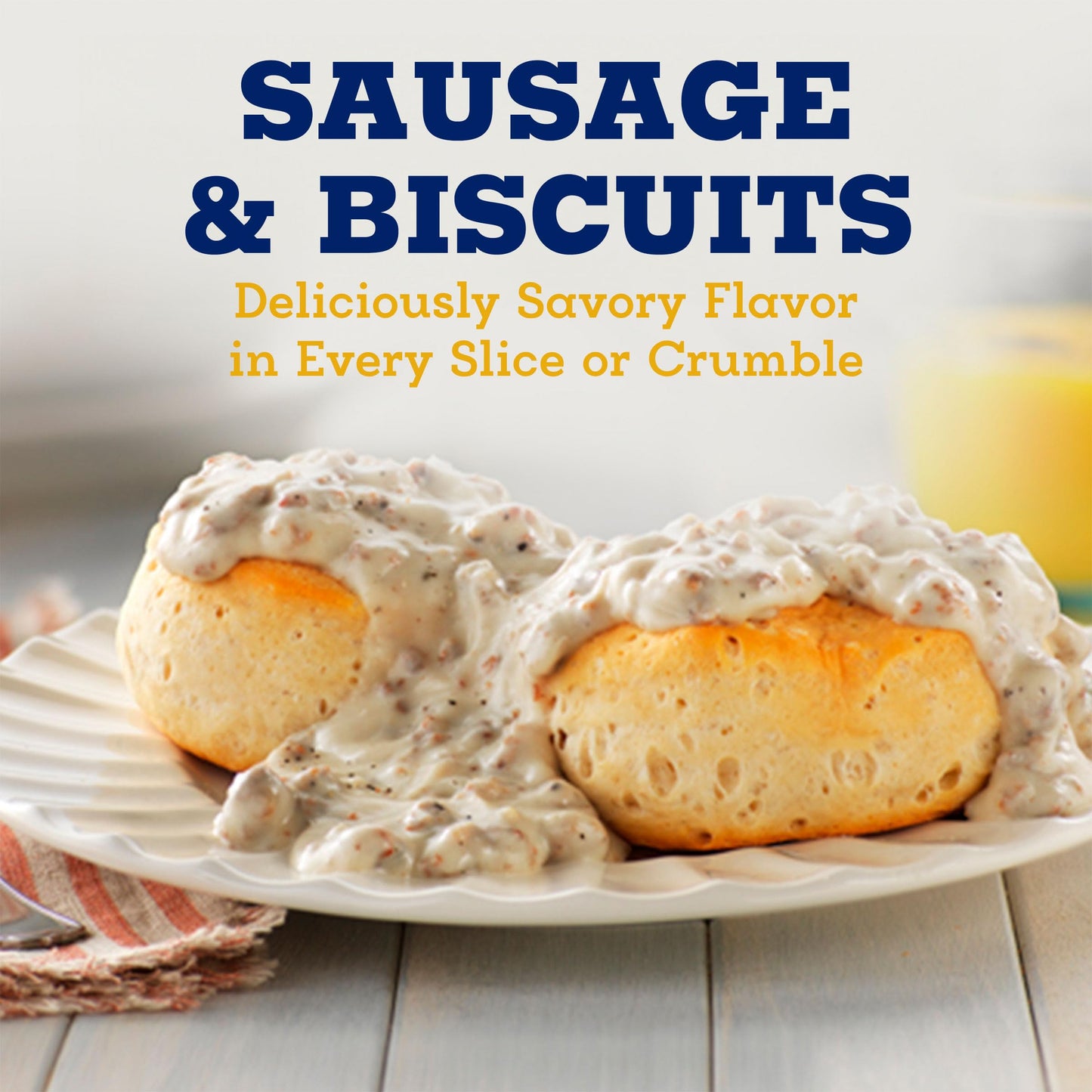 Odoms Tennessee Pride Sausage Biscuit, 10.9 oz