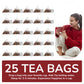 BREWIX Sour Apple Hibiscus Tea Bags, Caffeine-Free Herbal Tea, 25 Count, Refreshing Hot or Iced Brew