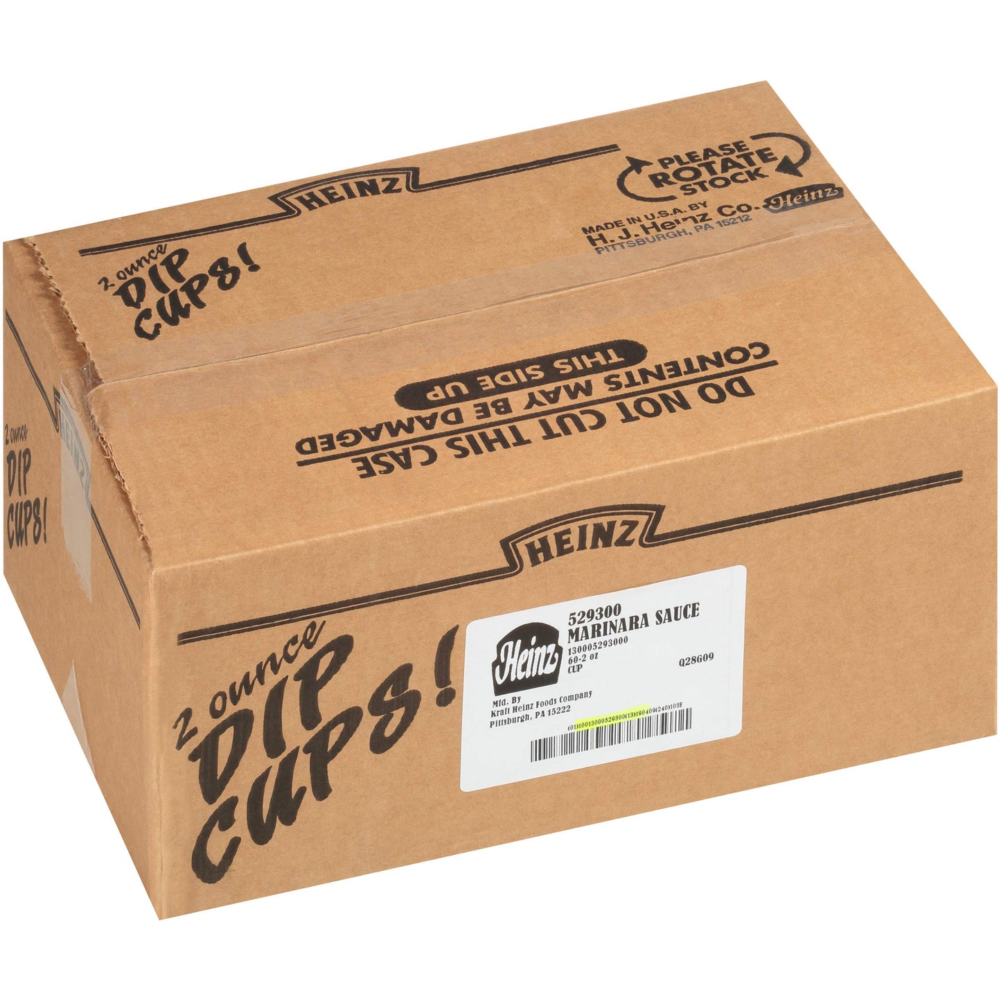 Heinz Marinara Sauce Single Serve (60 Ct Casepack, 2 Oz Cups)