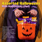50 Pack Assorted Halloweens Mini Marshmallows Individually Wrapped  Witchmallow & Spook Poof  Vanilla Flavored  Halloweens Themed Snacks Bulk  Kids Fun Halloween Candy Bulk for Trick or Treat