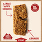 Kodiak Cakes Protein Crunchy Granola Bars, Peanut Butter, Pack of 12 Boxes