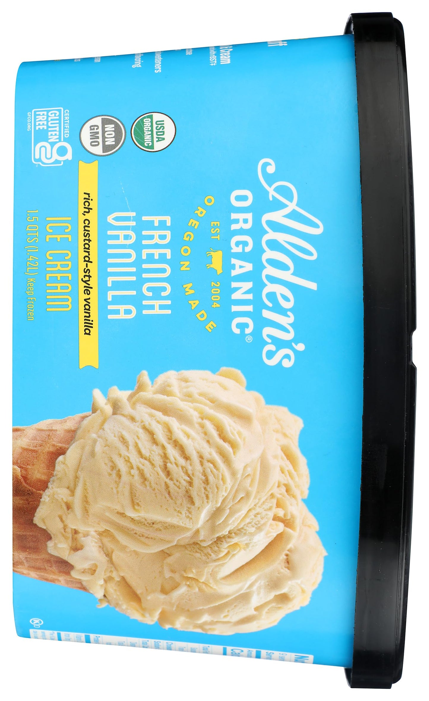 Aldens, French Vanilla Ice Cream, 48 oz (Frozen)