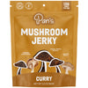 Pans Mushroom Jerky, Vegan, Gluten Free, Curry Flavor, 2.2 Ounce, Plant-Based Snack
