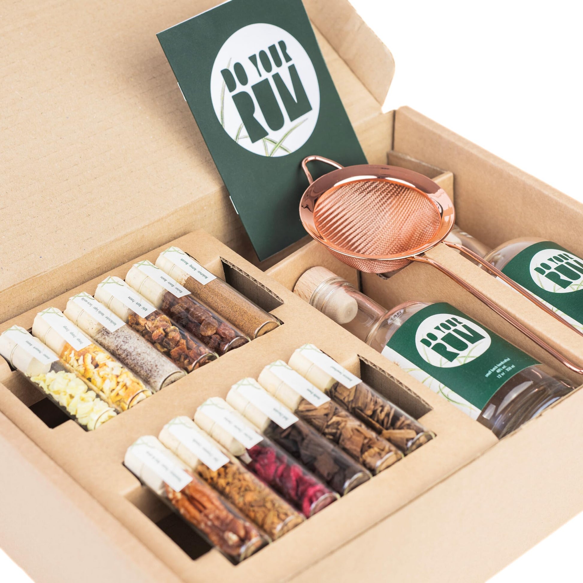 DO YOUR GIN Making Kit | DIY Gift Set | 12 Botanicals | 1400 grams | Perfect Gift for Men & Women