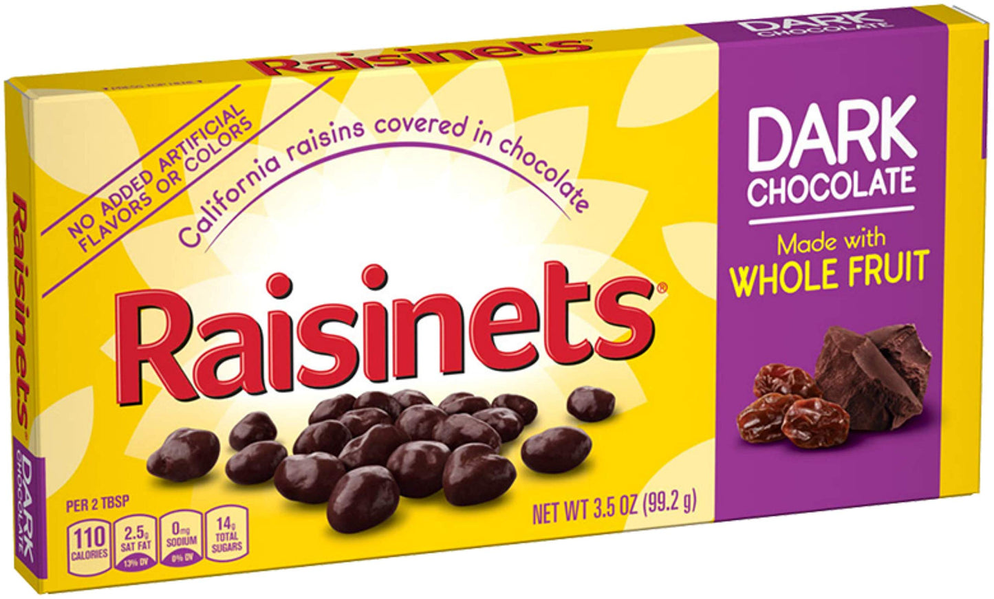 Raisinets Dark Chocolate Video Box, 3.5 oz