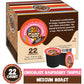 Crazy Cups Flavored Coffee For Keurig K-Cup Machines, Chocolate Raspberry Truffle, Hot Or Iced Drinks, 22 Count Single Serve, Recyclable Pods(Pack Of 1)