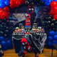 Spider Verse Party Decoration, Spider Miles Cake Toppers, Vr Spider Theme Party Cupcake Toppers Decoration, Spider Miles Birthda