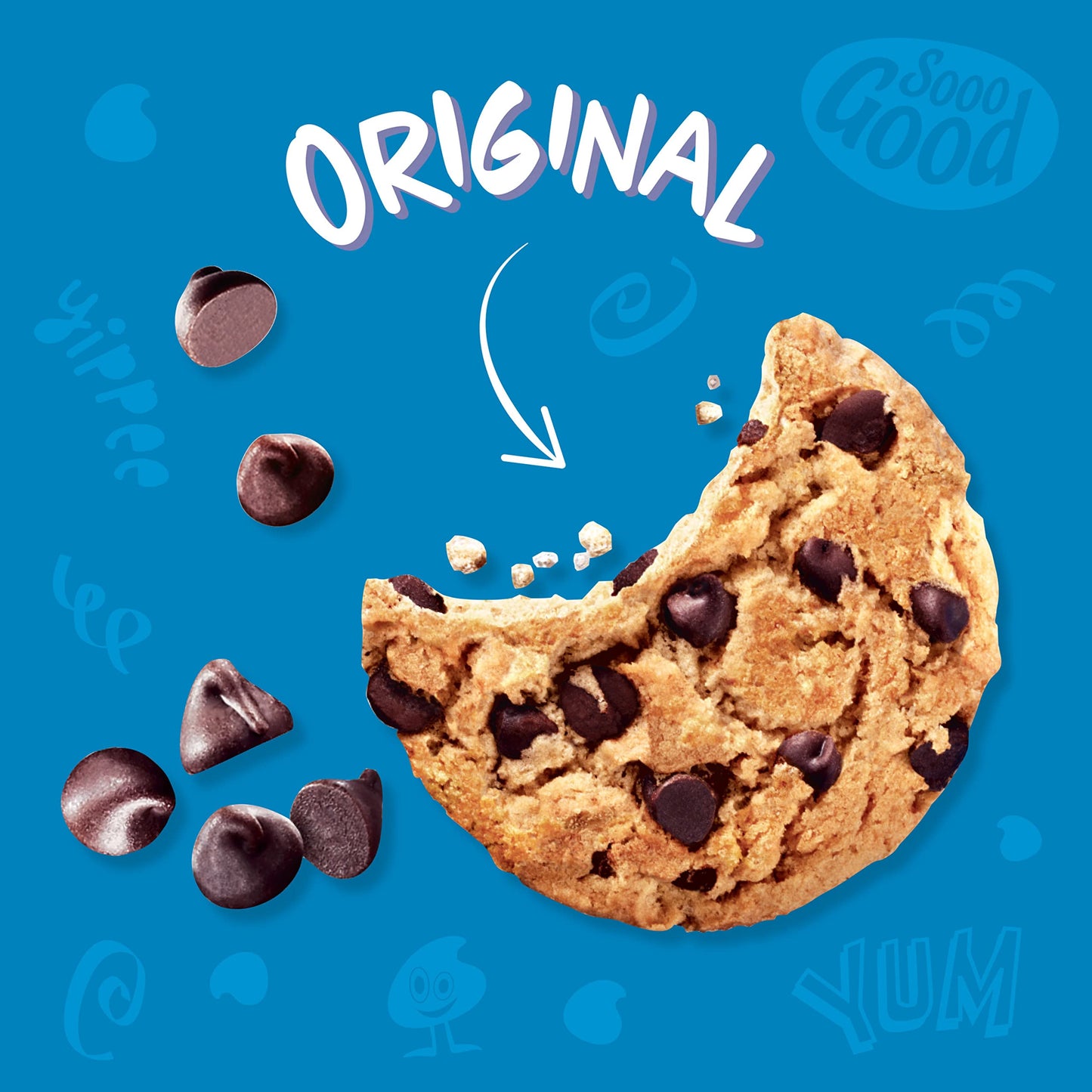 Chips Ahoy! Original Chocolate Chip Cookies, 72 Snack Packs (2 Cookies Per Pack, 4 Boxes)