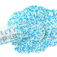 Homipooty Nonpareils Sprinkles 2mm Mini Pearls, Edible Blue and White Sugar Sprinkles for Baking, Cake Decorating, 110g/3.88oz