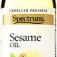 Spectrum Organic Sesame Oil, Refined 16 Oz