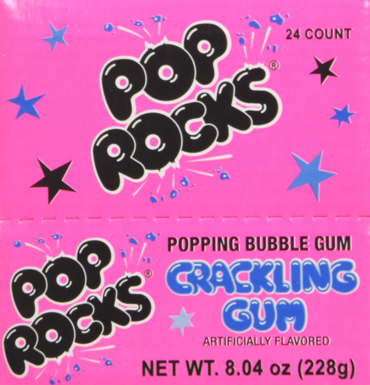 Pop Rocks Bubble Gum 24Ct